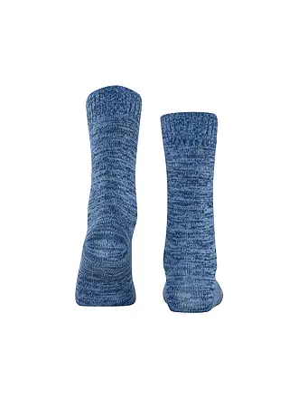 BURLINGTON | Chaussettes femme KNITTINGHAM 36-41 noir | blau